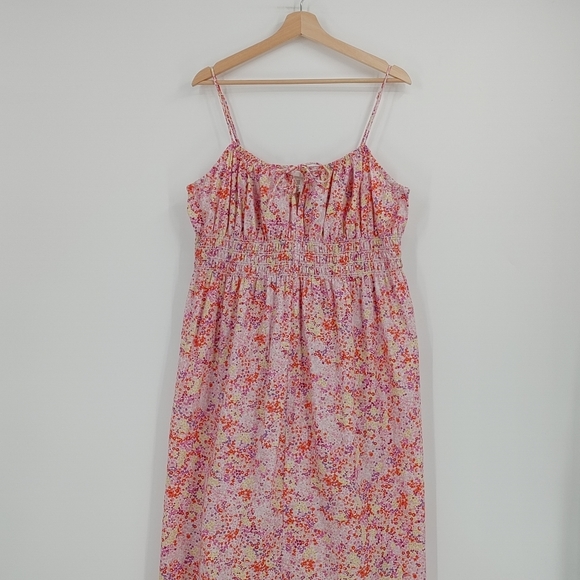 H&M | floral print midi dress - Picture 2 of 8